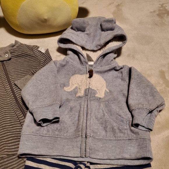 Burts Bees sleeper and outfit bundle - Picture 2 of 14
